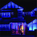 GobekUsa Outdoor Christmas Waterfall Lights 5M Curtain String