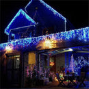 GobekUsa Outdoor Christmas Waterfall Lights 5M Curtain String
