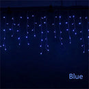 GobekUsa Outdoor Christmas Waterfall Lights 5M Curtain String