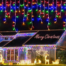 GobekUsa Outdoor Christmas Waterfall Lights 5M Curtain String