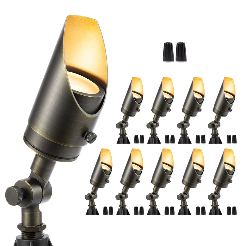 Gardenreet Stretchable Solid Brass Spotlights Small - Bronze (2106)