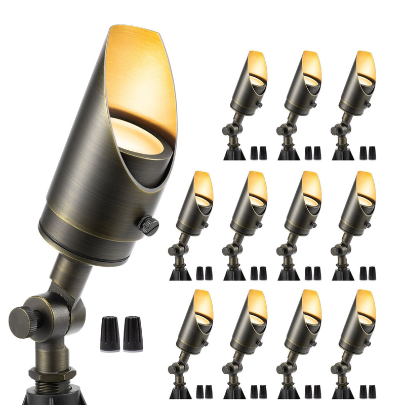 Gardenreet Stretchable Solid Brass Spotlights Small - Bronze (2106)