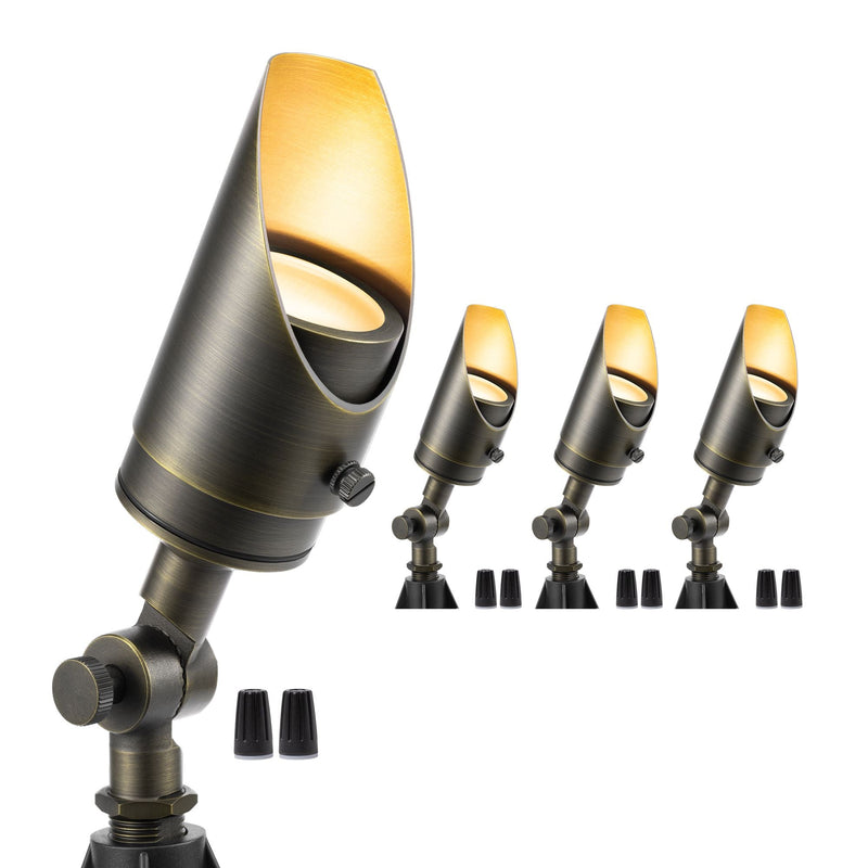 Gardenreet Stretchable Solid Brass Spotlights Small - Bronze (2106)