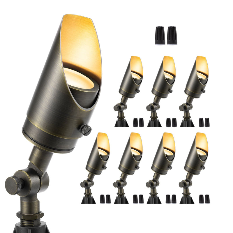 Gardenreet Stretchable Solid Brass Spotlights Small - Bronze (2106)