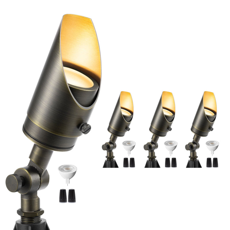 Gardenreet Stretchable Solid Brass Spotlights Small - Bronze (2106)