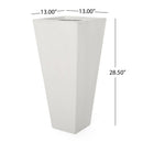 Outdoor Modern Cast Stone Planter