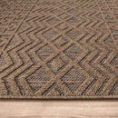 In- & Outdoor Rug Cologne with Bohemian Aztec Pattern in Beige