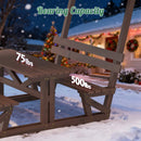Alora Outdoor Waterproof Wood Picnic Table And Bench Set With Removable Canopy (SAK87135) by SAKSBY WHOLESALE