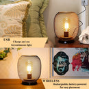 7"H Touch Adjustable Table Lamp(Metal Base, Bronze Round)