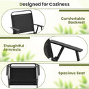 Set of 2/4/6 Outdoor Folding Chairs with Breathable Seat