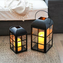 Set of 2 10.5&14''H Decorative Candle Lanterns