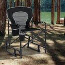 Outdoor Rocker Camping Chair with Dual Springs and Padded Back by DirectDeals