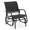 Outdoor Single Swing Glider Rocking Chair with Armrest by LJGDeals
