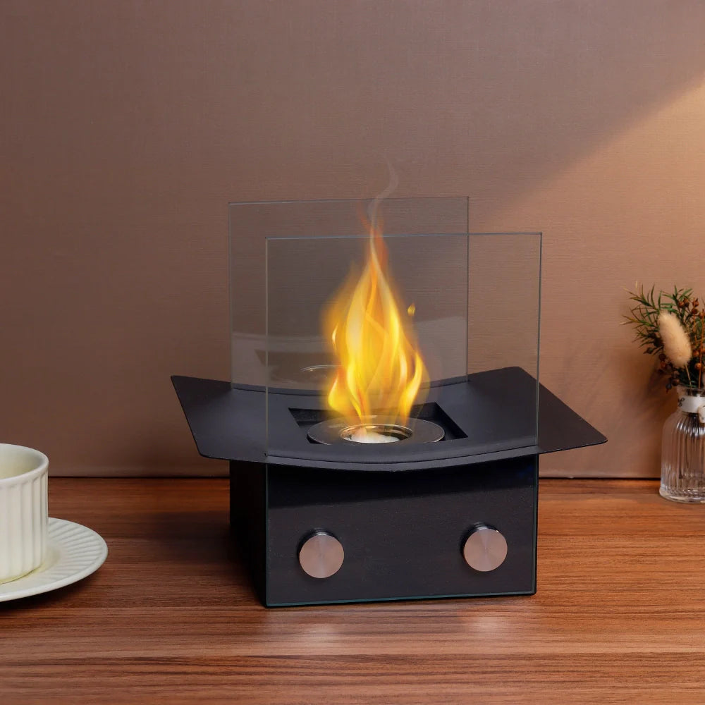 8" H Portable Tabletop Fireplace, photo 4 of 6