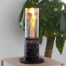 15.3"H Spiral Flame Fireplace by JHY DESIGN