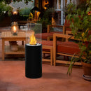 10.5" *10.5"*31.5" Big Round Freestanding Outdoor Fireplace by JHY DESIGN