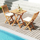 All-Weather Storage Box with Floor and Removable Shelf for Patio and Lawn by DirectDeals