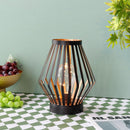 8.7”H Tall Battery powered table lamp(Diamond)
