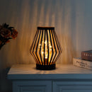 8.7”H Tall Battery powered table lamp(Diamond)