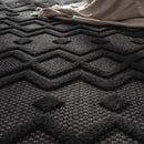 Indoor Outdoor Rug Livorno Geometric Trellis Pattern In Anthracite