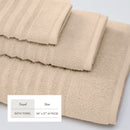 Luxury Combed Cotton Bath Towel Set - Karina Collection by Great Bay Home