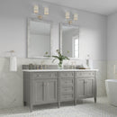 James Martin Brittany 72" Double Bathroom Vanity, Urban Gray