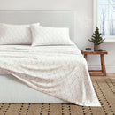 Turkish Cotton Flannel Sheet Set - Winter Floral Collection by Great Bay Home