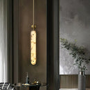 Oval Lysandra Alabaster Wall Sconce