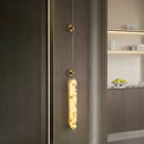 Oval Lysandra Alabaster Wall Sconce