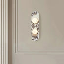 Oval Marble Modulo Glass Wall Lamp