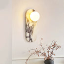 Oval Marble Modulo Glass Wall Lamp
