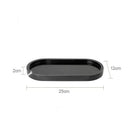 GobekUsa Calacatta Marble Vanity Tray for Perfume Candles Jewelry Luxury Home Decor