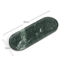 GobekUsa Calacatta Marble Vanity Tray for Perfume Candles Jewelry Luxury Home Decor