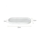 GobekUsa Calacatta Marble Vanity Tray for Perfume Candles Jewelry Luxury Home Decor