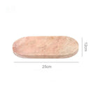 GobekUsa Calacatta Marble Vanity Tray for Perfume Candles Jewelry Luxury Home Decor