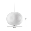 GobekUsa Bubble Silk Pendant Chandelier for Dining Living Room Kitchen Island & Bedroom