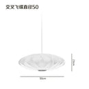 GobekUsa Bubble Silk Pendant Chandelier for Dining Living Room Kitchen Island & Bedroom