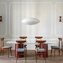 GobekUsa Bubble Silk Pendant Chandelier for Dining Living Room Kitchen Island & Bedroom
