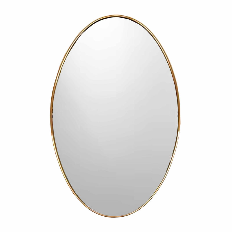 Oval Mirror - Brass Oval Wall Mirror