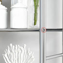 GobekUsa 3-Tier Over Toilet Metal Storage Shelf
