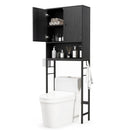 Over The Toilet Storage Cabinet with 2 Doors and Adjustable Shelf by LJGDeals