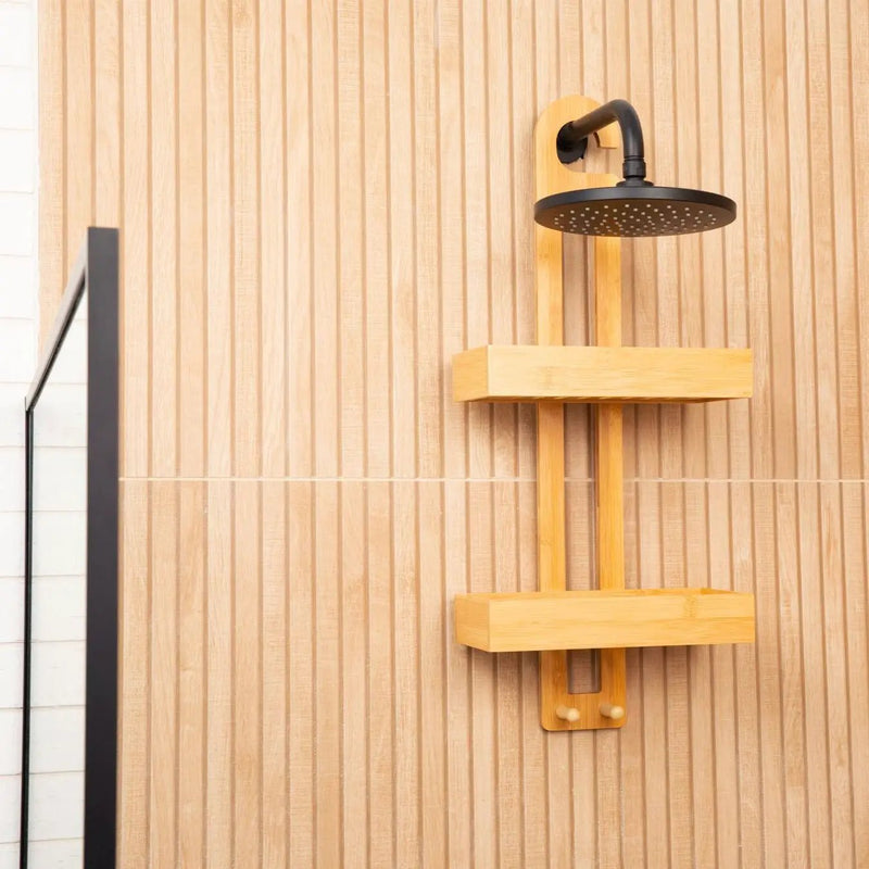 Hanging Bamboo Shower Caddy, photo 3 of 5