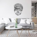 Overthinking Man Metal Wall Decor