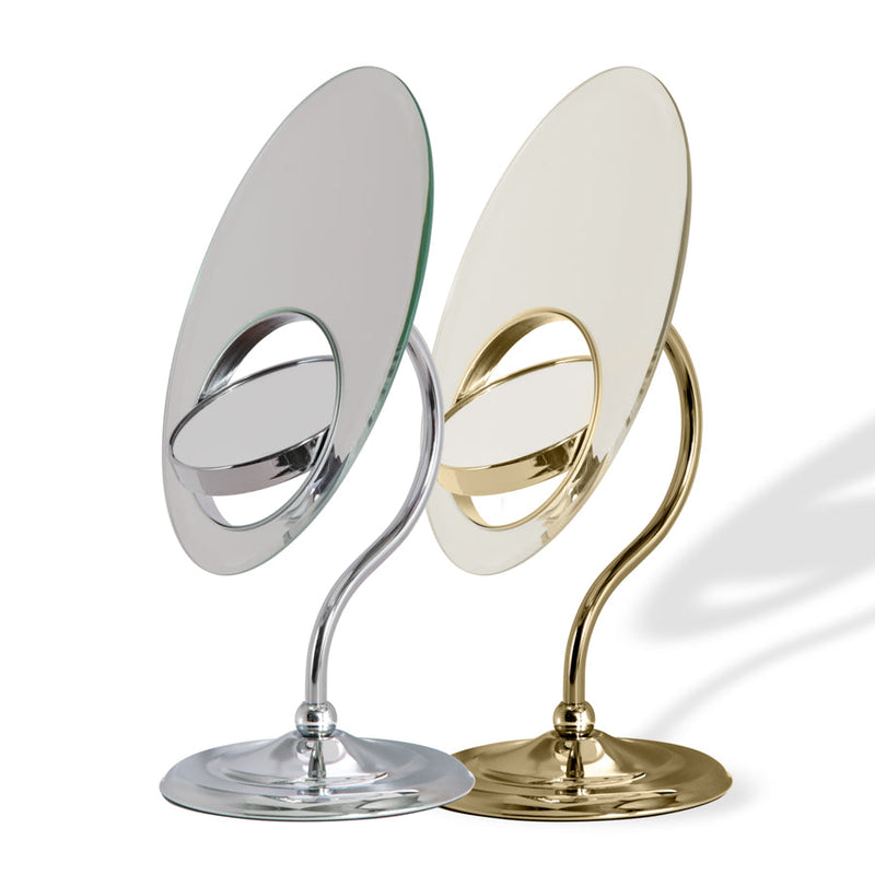 Tri-Optics Beveled Makeup Mirror with Magnification