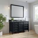 James Martin Brittany 60" Single Bathroom Vanity, Black Onyx