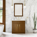 James Martin Bellshire 36" Single Bathroom Vanity, Honey Oak
