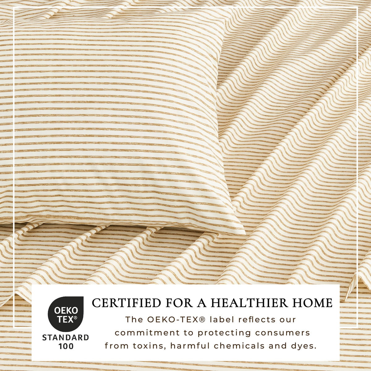 Striped Sheet Set - Evette Collection, photo 10 of 40