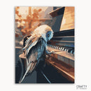 Owl Playing Piano
