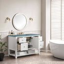 James Martin Breckenridge 48" Single Bathroom Vanity, Bright White