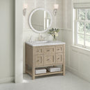James Martin Breckenridge 36" Single Bathroom Vanity, Whitewashed Oak